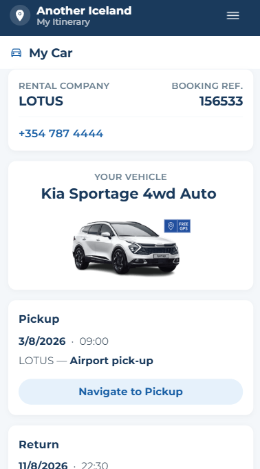 Car details
